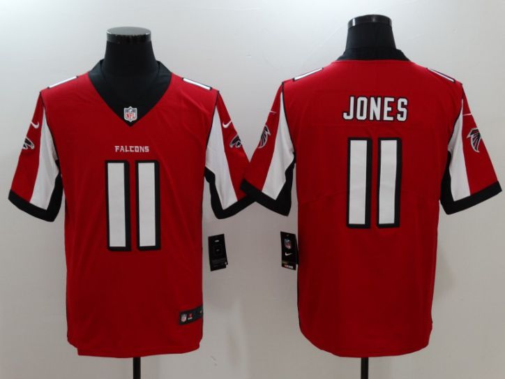 Men Atlanta Falcons 11 Jones Red Nike Vapor Untouchable Limited NFL Jersey